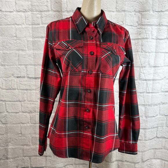 Dixxon Flannel Shirt The Texas Chainsaw Massacre 2020 Women's Medium Leatherface - Picture 9 of 10